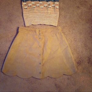 Forever 21 high wasted mini